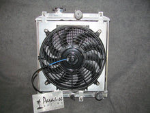 Load image into Gallery viewer, Universal Aluminum 3 Row Racing Radiator &amp; Fan With Shroud Kit
